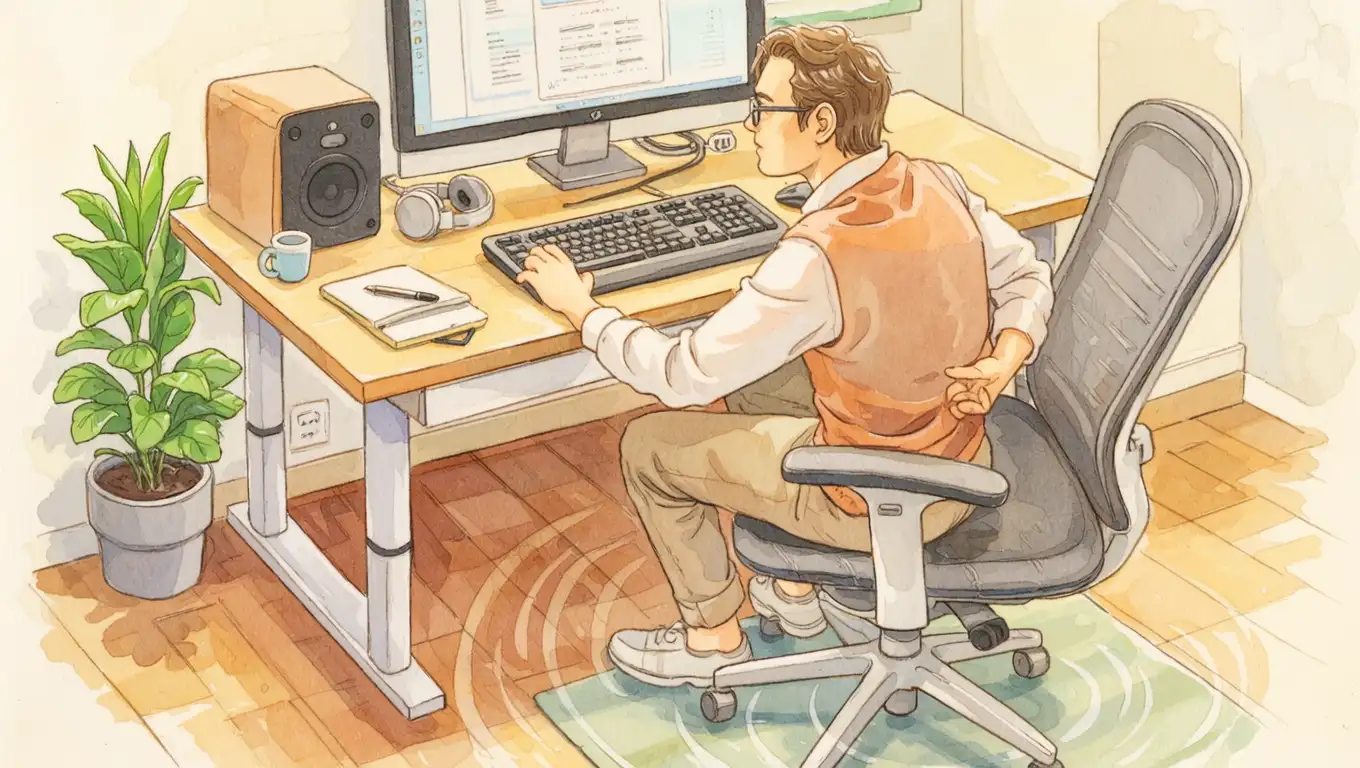 Ergonomic Desk Setup