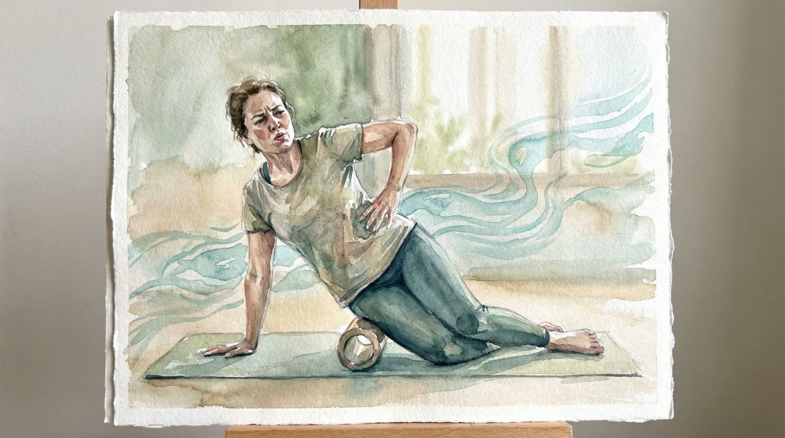 Person receiving physical therapy as an alternative to back surgery