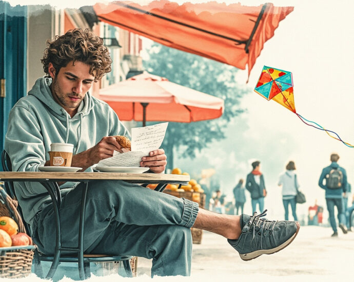 Person sitting at desk holding lower back in pain due to stress and tension