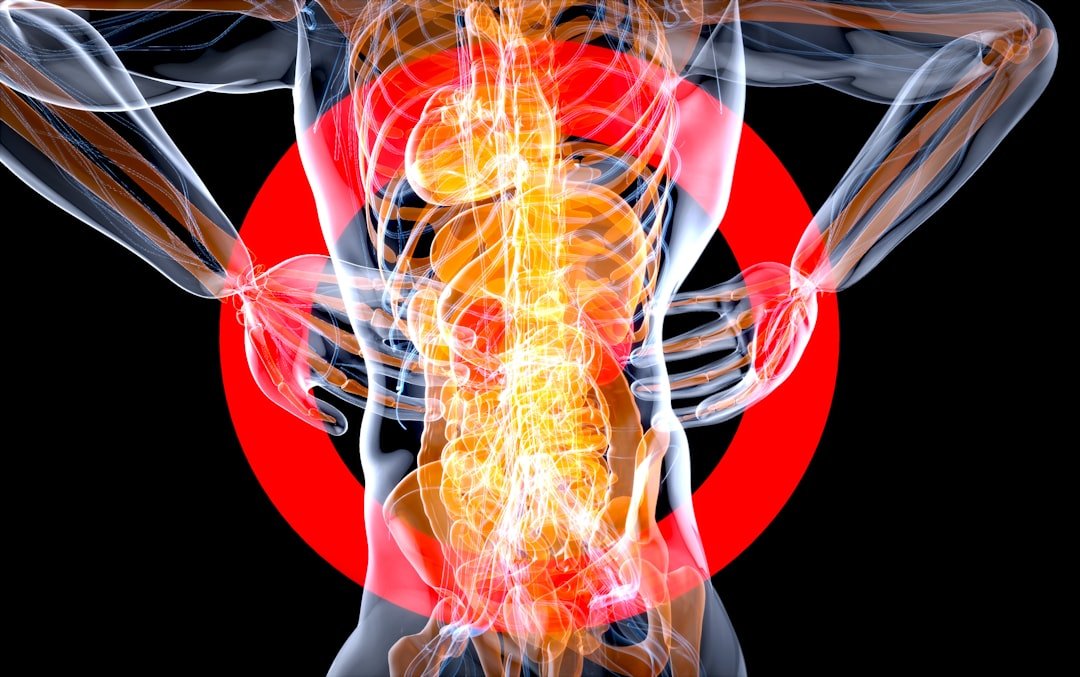 back pain red
